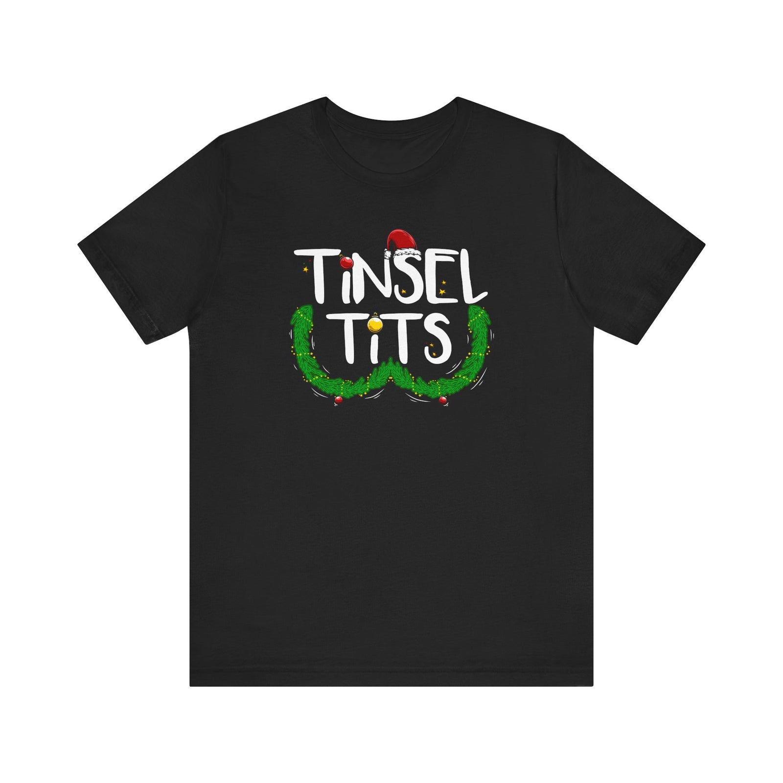 Tinsel Tits | Deluxe Black Unisex Tee