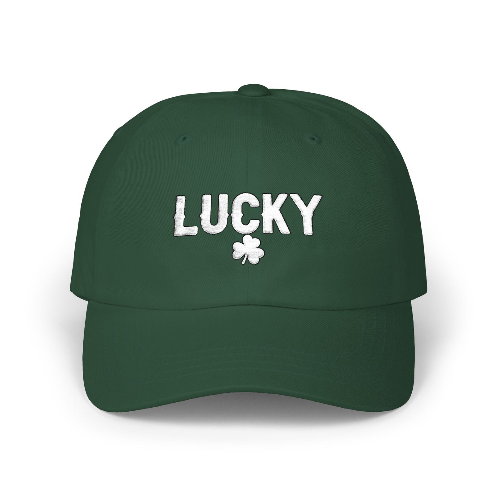 Lucky Embroidered Cap