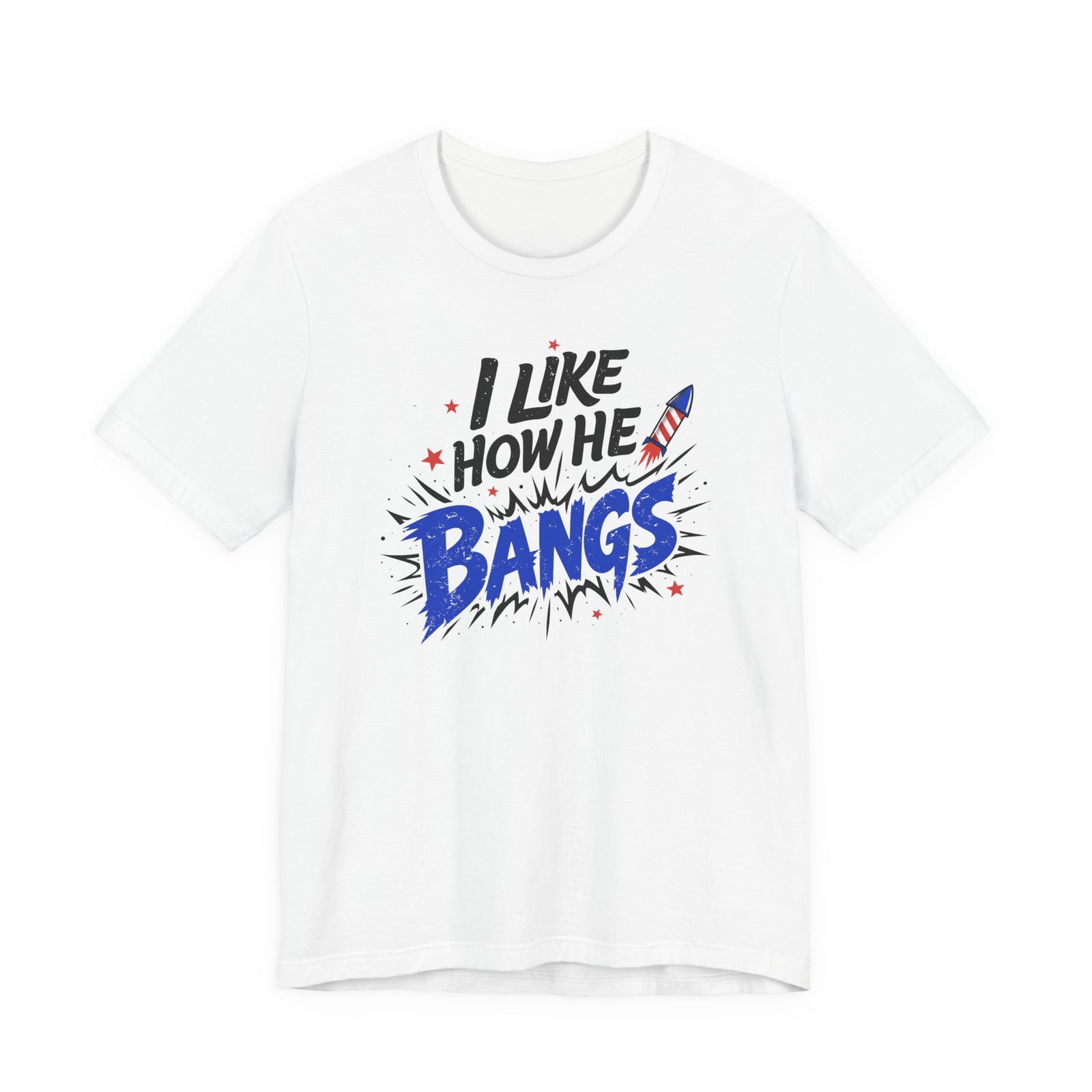 I Like How He Bangs | Luxury Tee