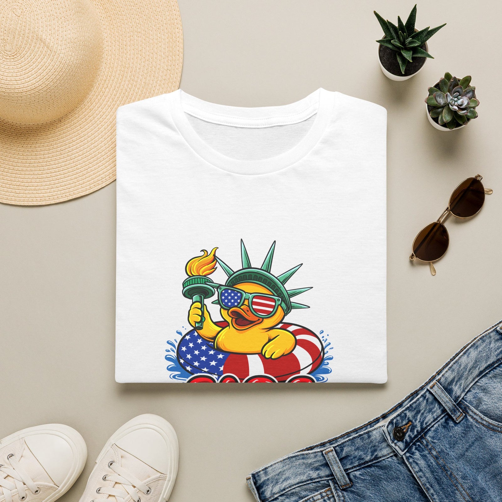 Fire Quacker | Unisex Deluxe Tee