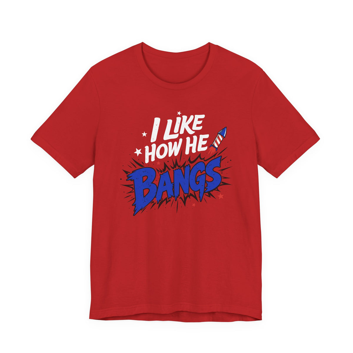I Like How He Bangs Luxury T-Shirt