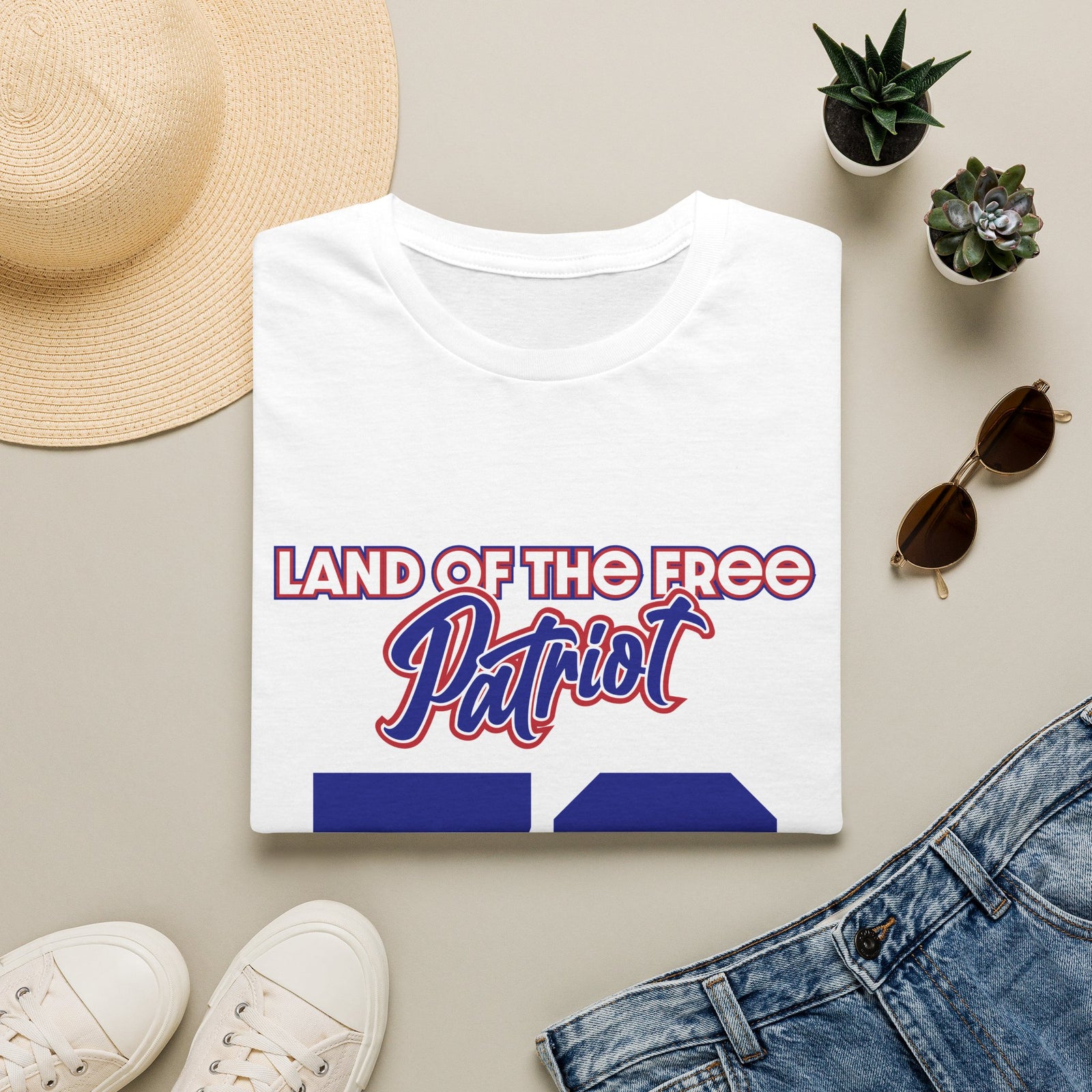 Land of the Free Patriot 76 | Unisex Deluxe Tee