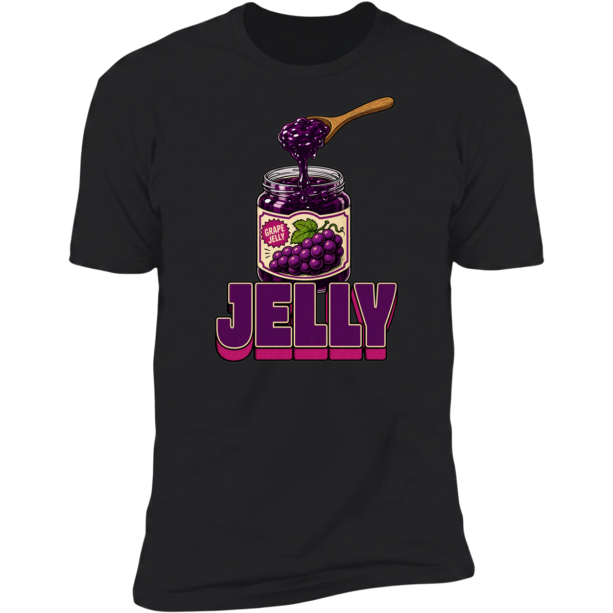 Jelly on Black front view