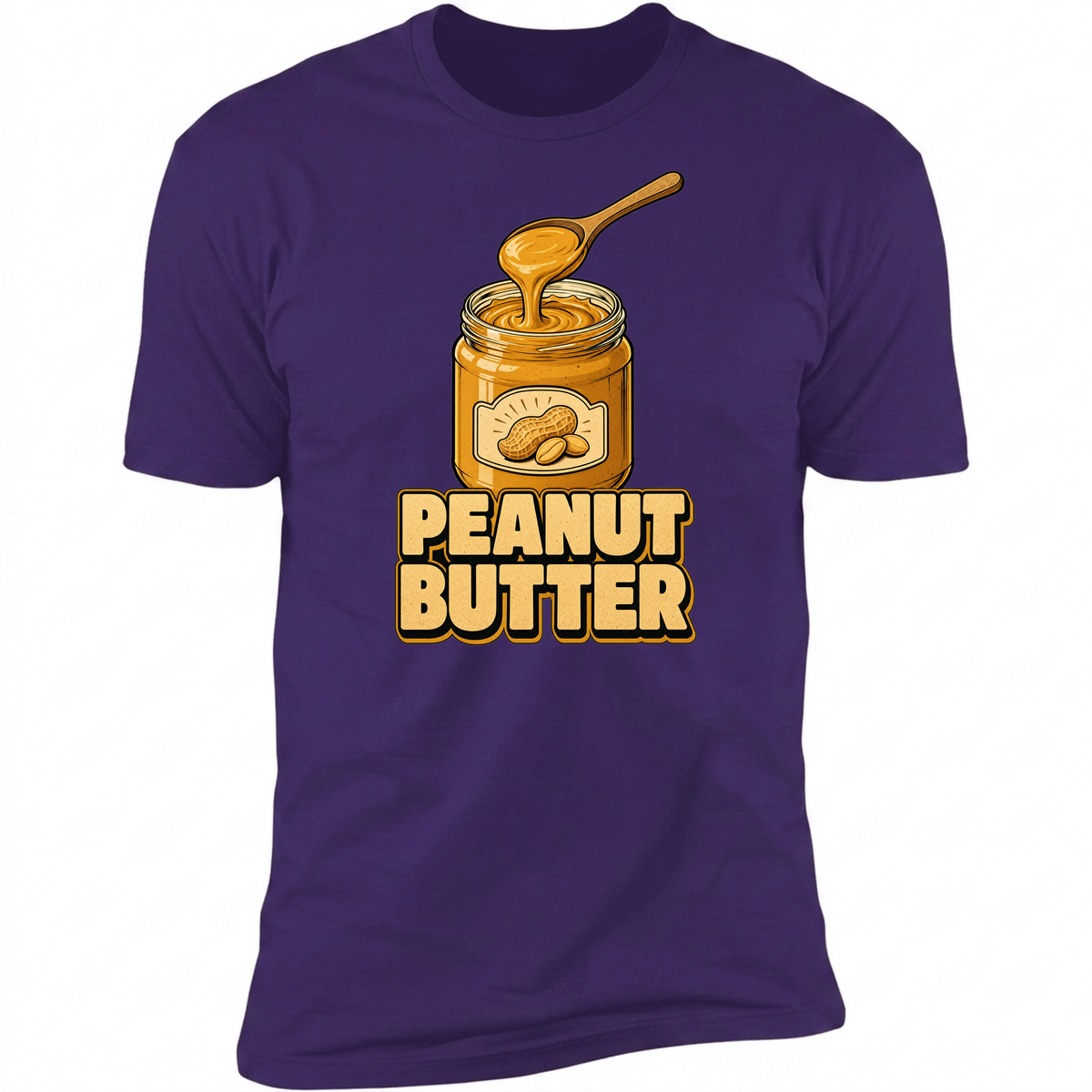 Peanut Butter on Purple front view