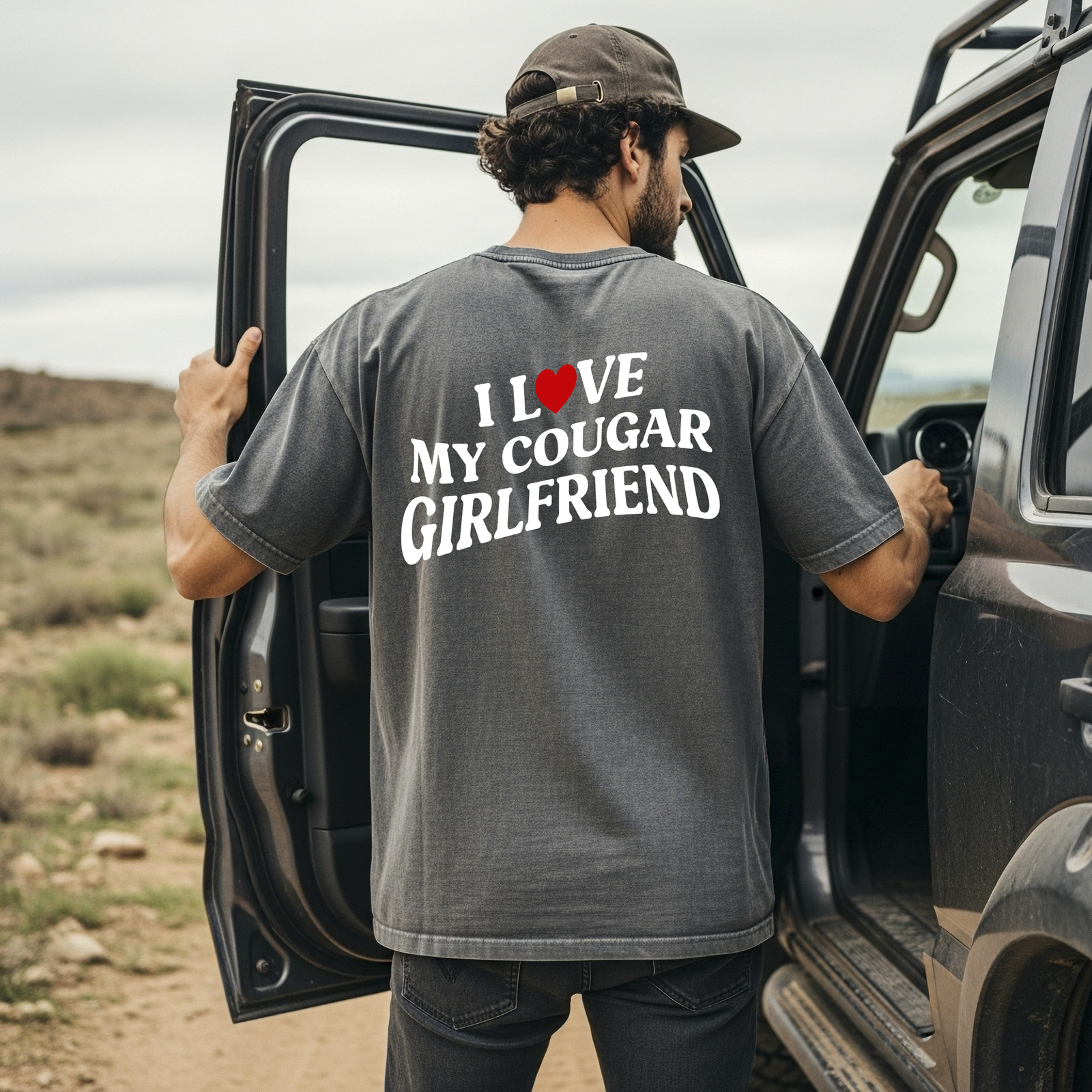 Cougar Girlfriend T-Shirt | I ❤️ My Cougar Girlfriend