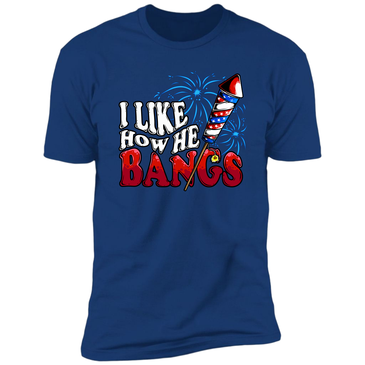 I Like How He Bangs | Deluxe Tee