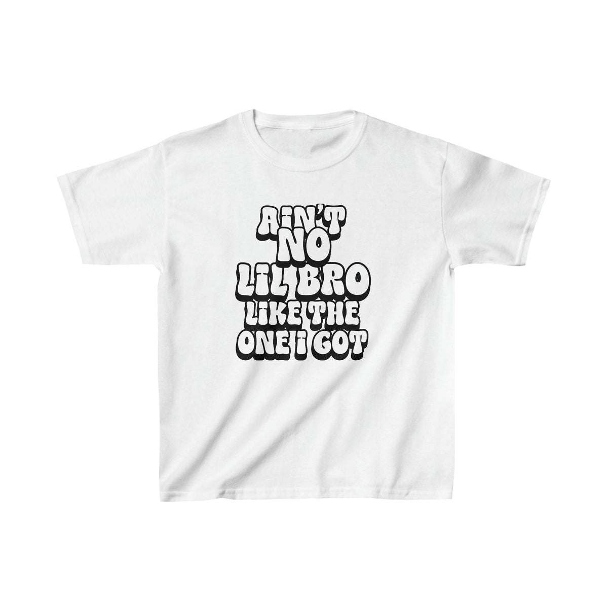 Ain't No Lil Bro Like The One I Got Kids Heavy Cotton™ Tee