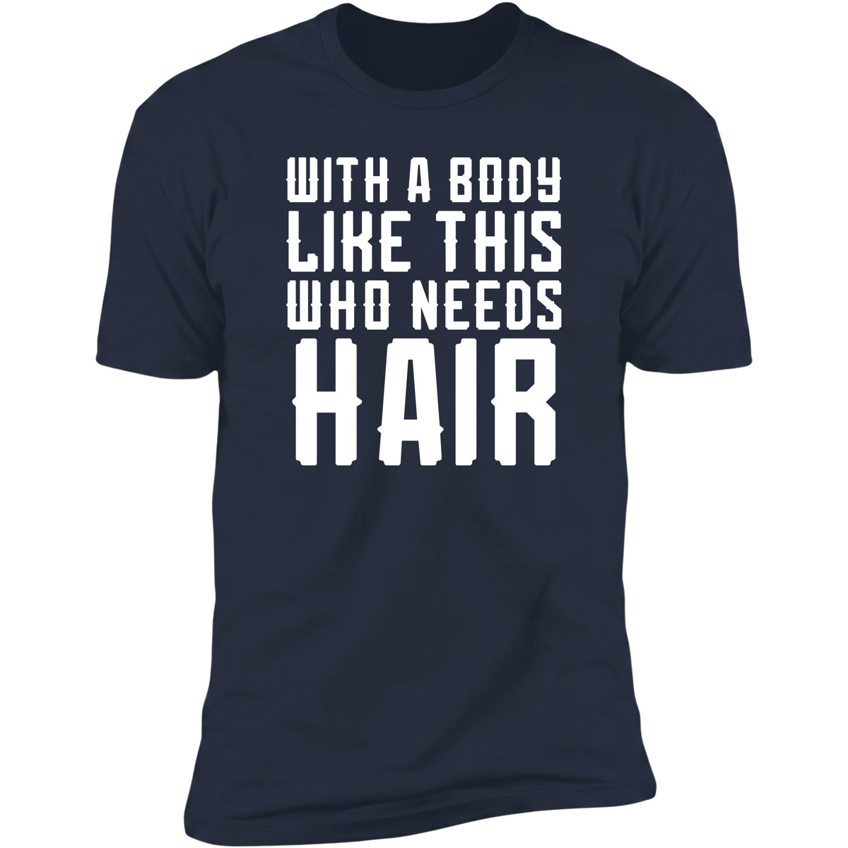 Navy tee front