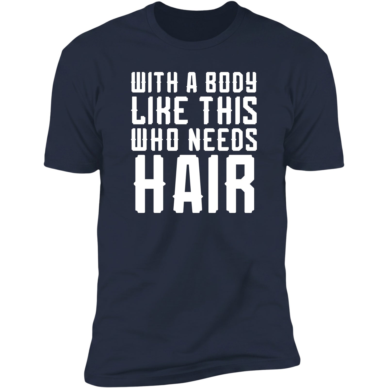 Navy tee front