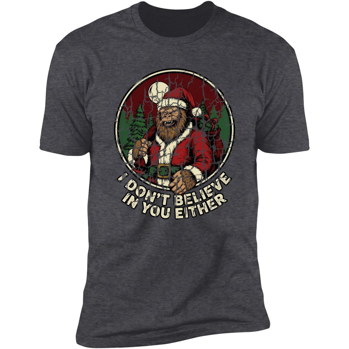 I Don't Believe In You Either dark heather tee