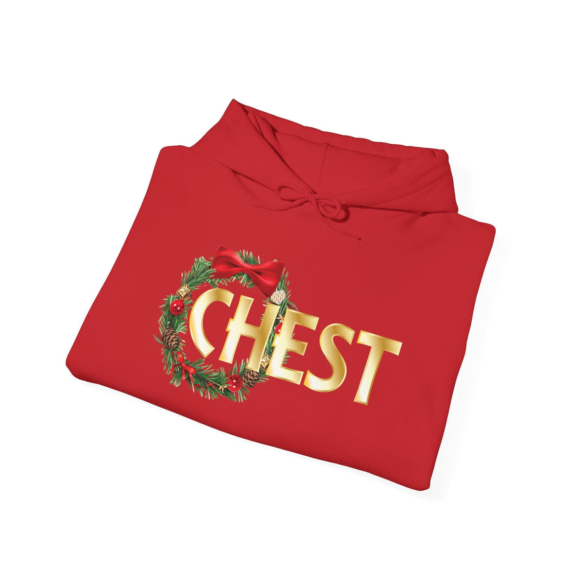 Chest | Red Christmas Hoodie