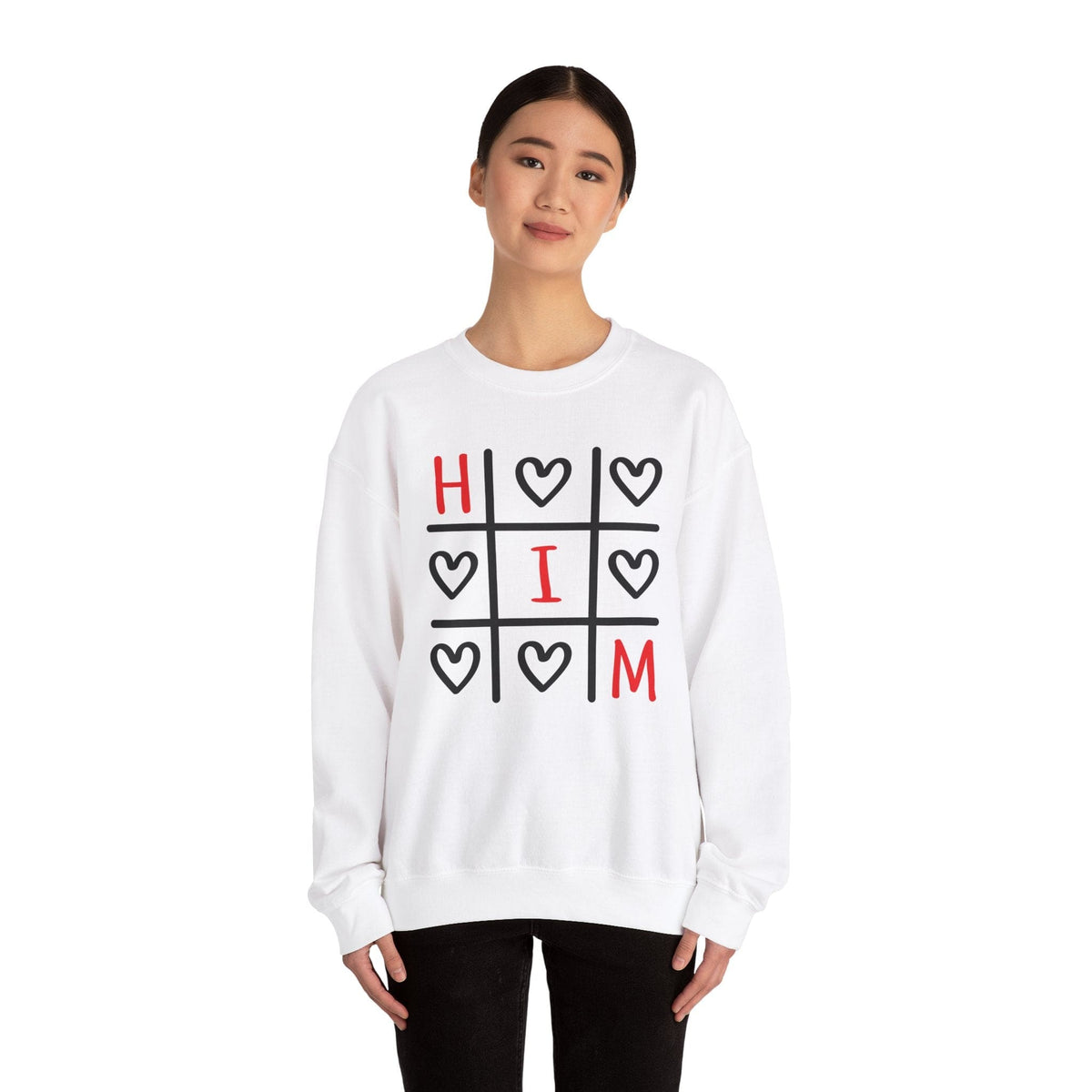 Couples Valentine's day Unisex Heavy Blend™ Crewneck Sweatshirt