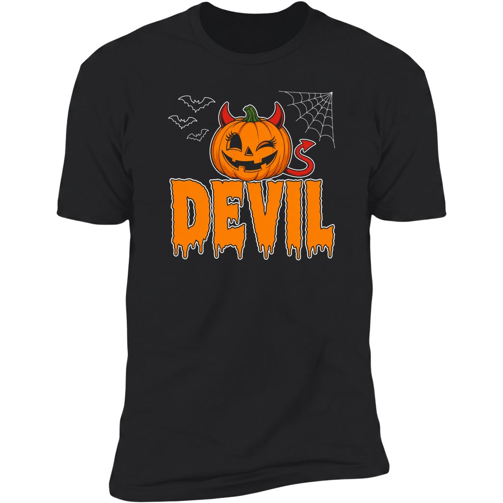 Devil black tee