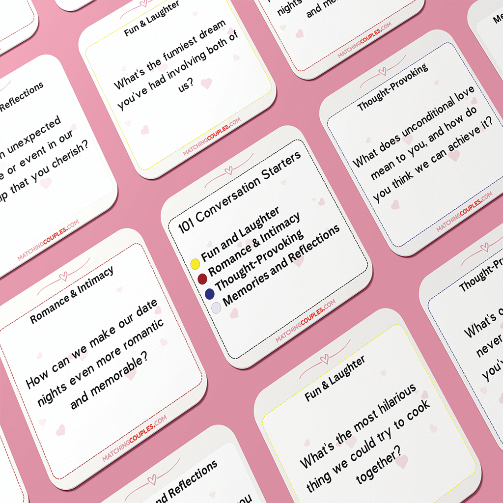FREE Gift 🎁 Couples Connect Card Deck: Strengthen Your Bond with 101 Engaging Conversation Cards | Digital PDF [Instant Download]