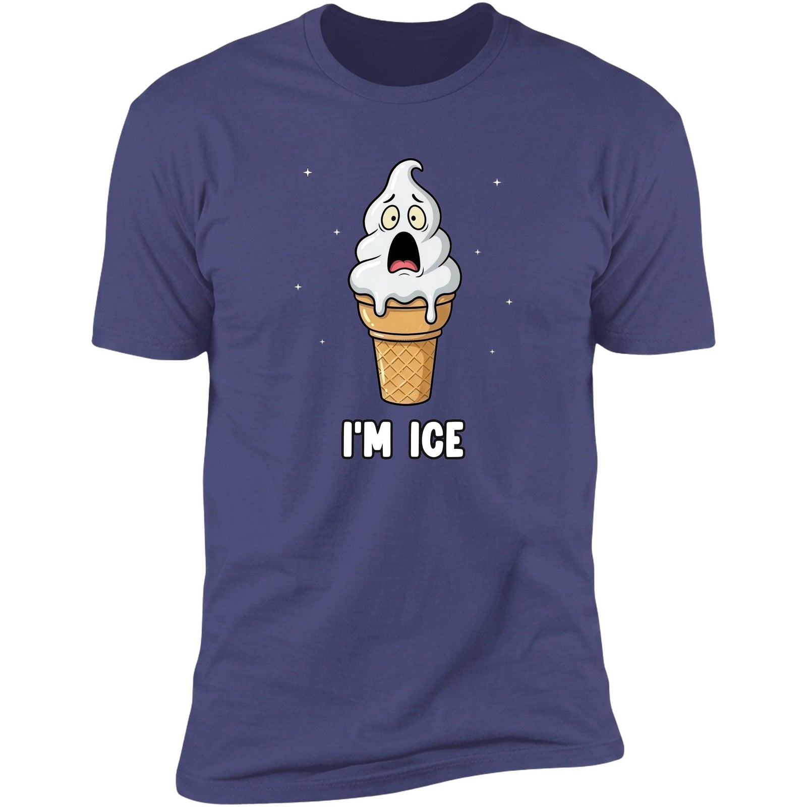 I'm Ice tee in Purple