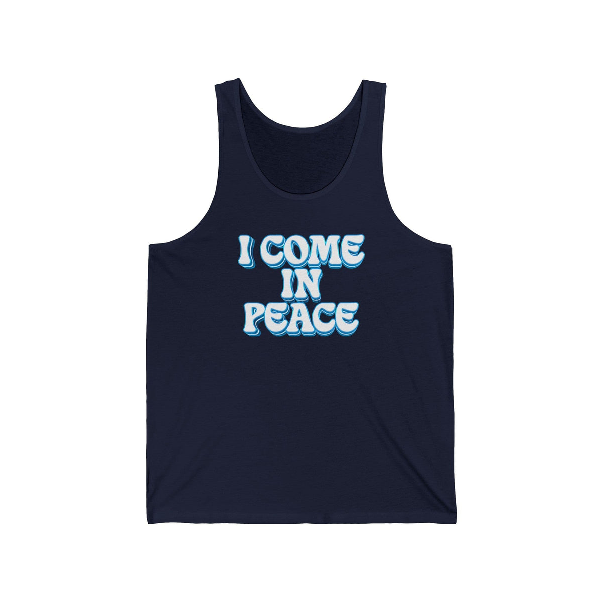 I Come In Peace Men's Tank