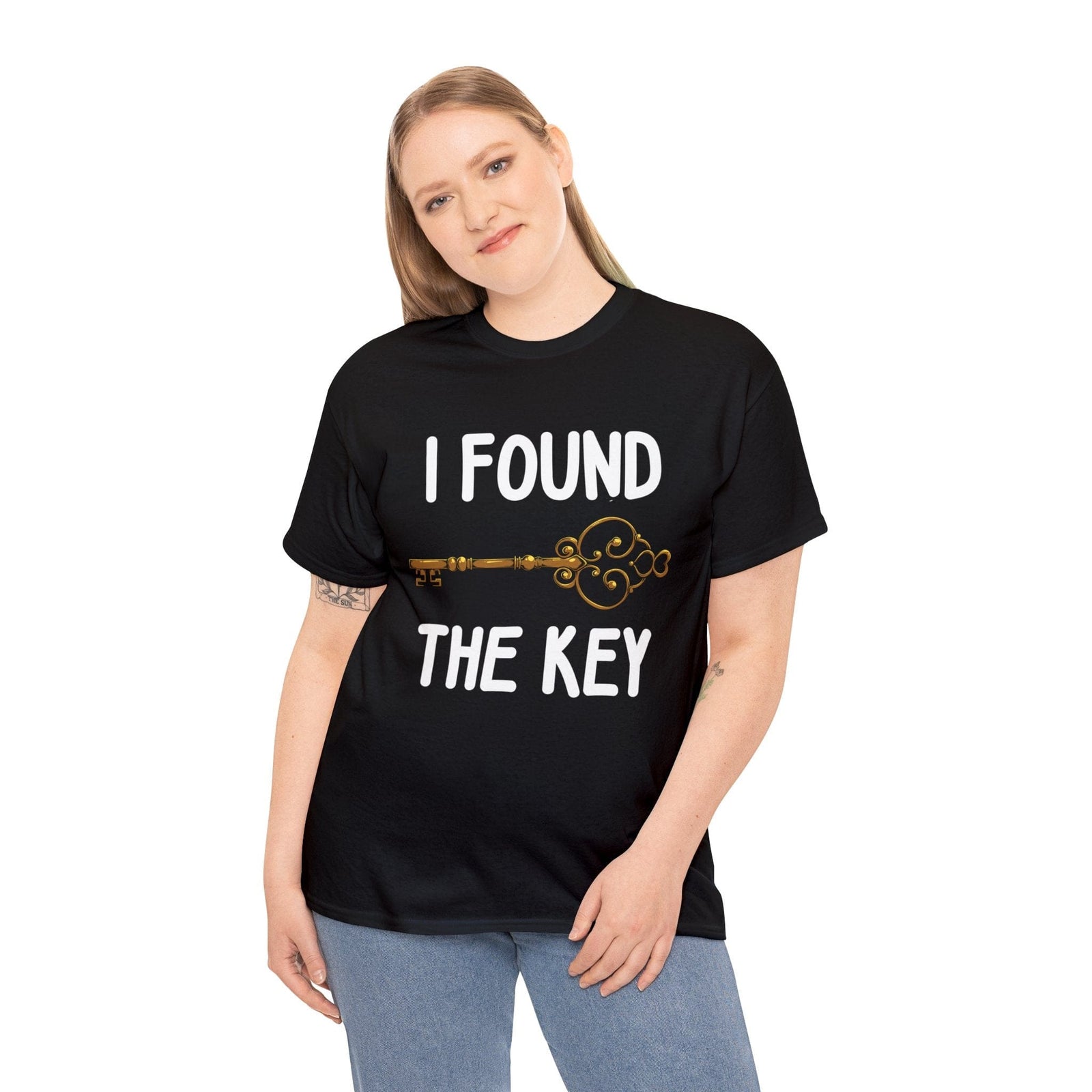 I Found The Key Unisex Heavy Cotton Tee