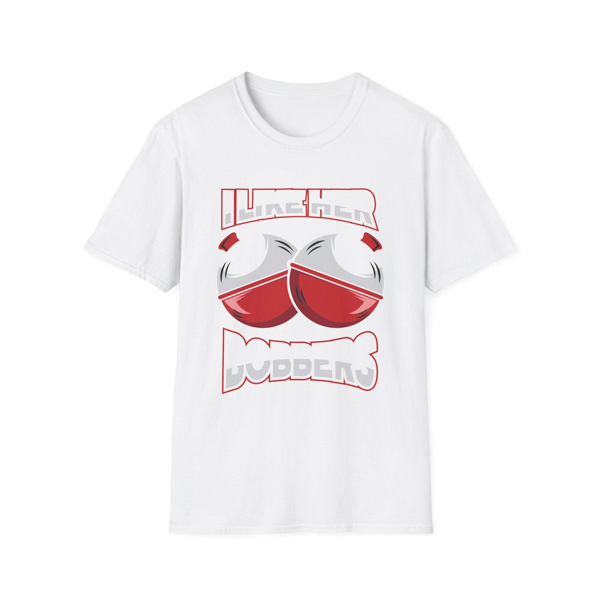 I Like Her Bobbers | Deluxe Black Tee
