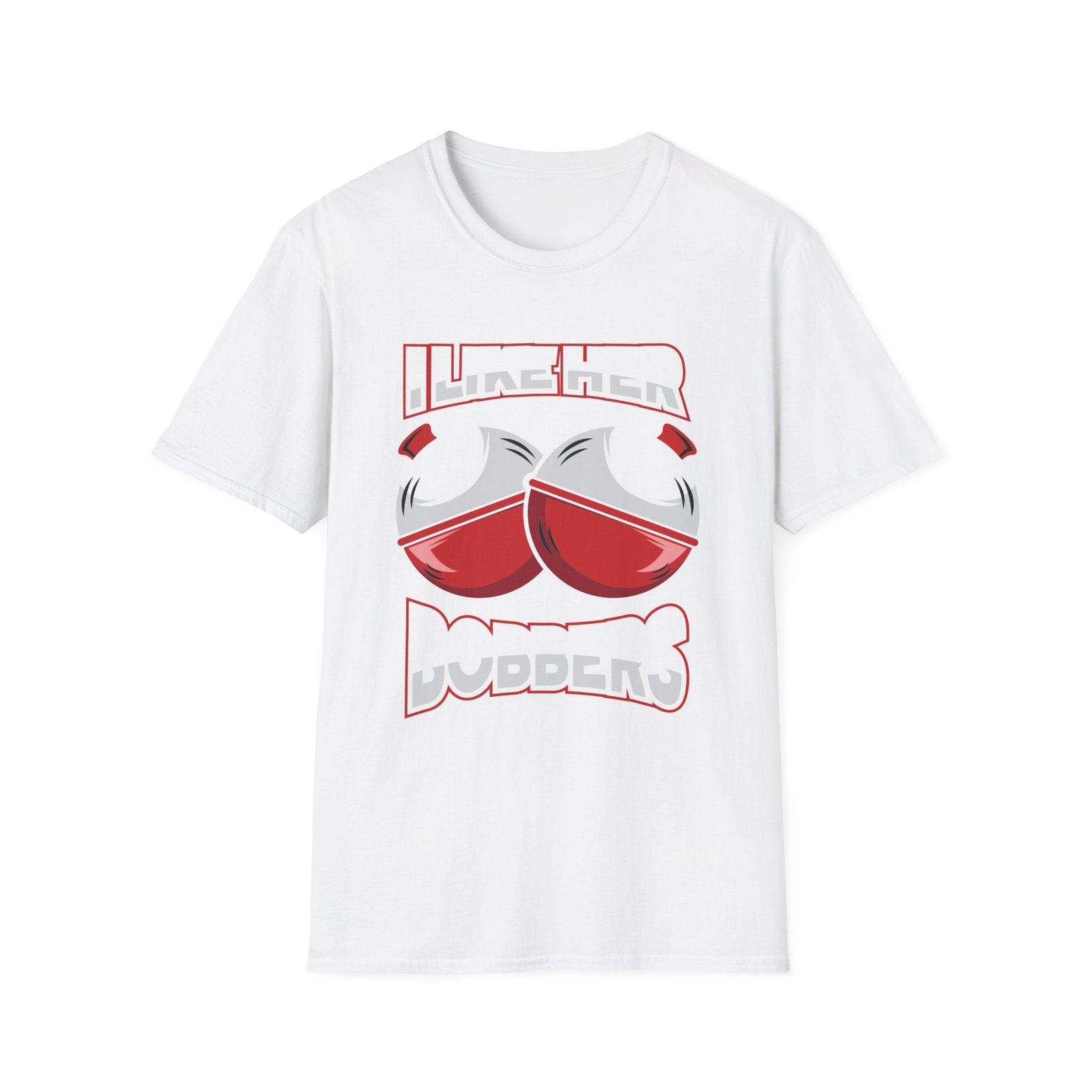 I Like Her Bobbers | Deluxe Black Tee