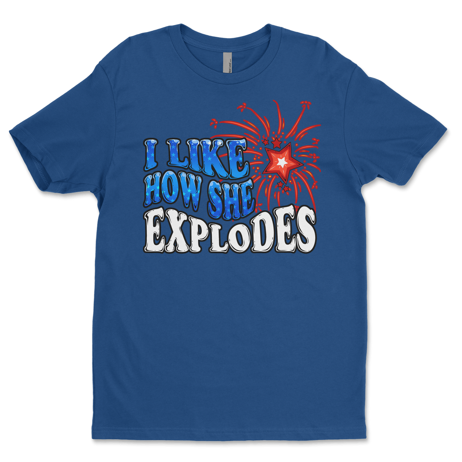 I Like How She Explodes Luxury Tee