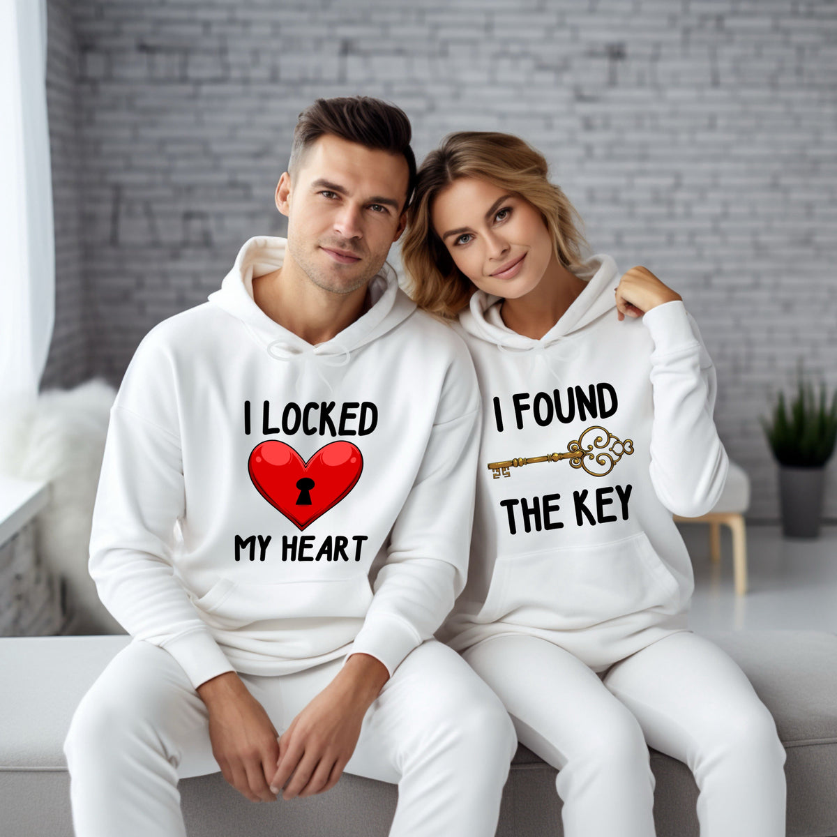I Locked My Heart & I Found The Key Hoodies