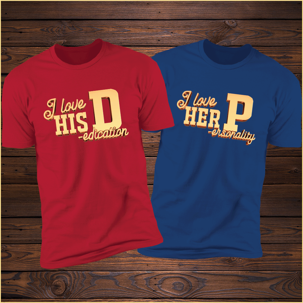 I Love Her P-ersonality & I Love His D-edication