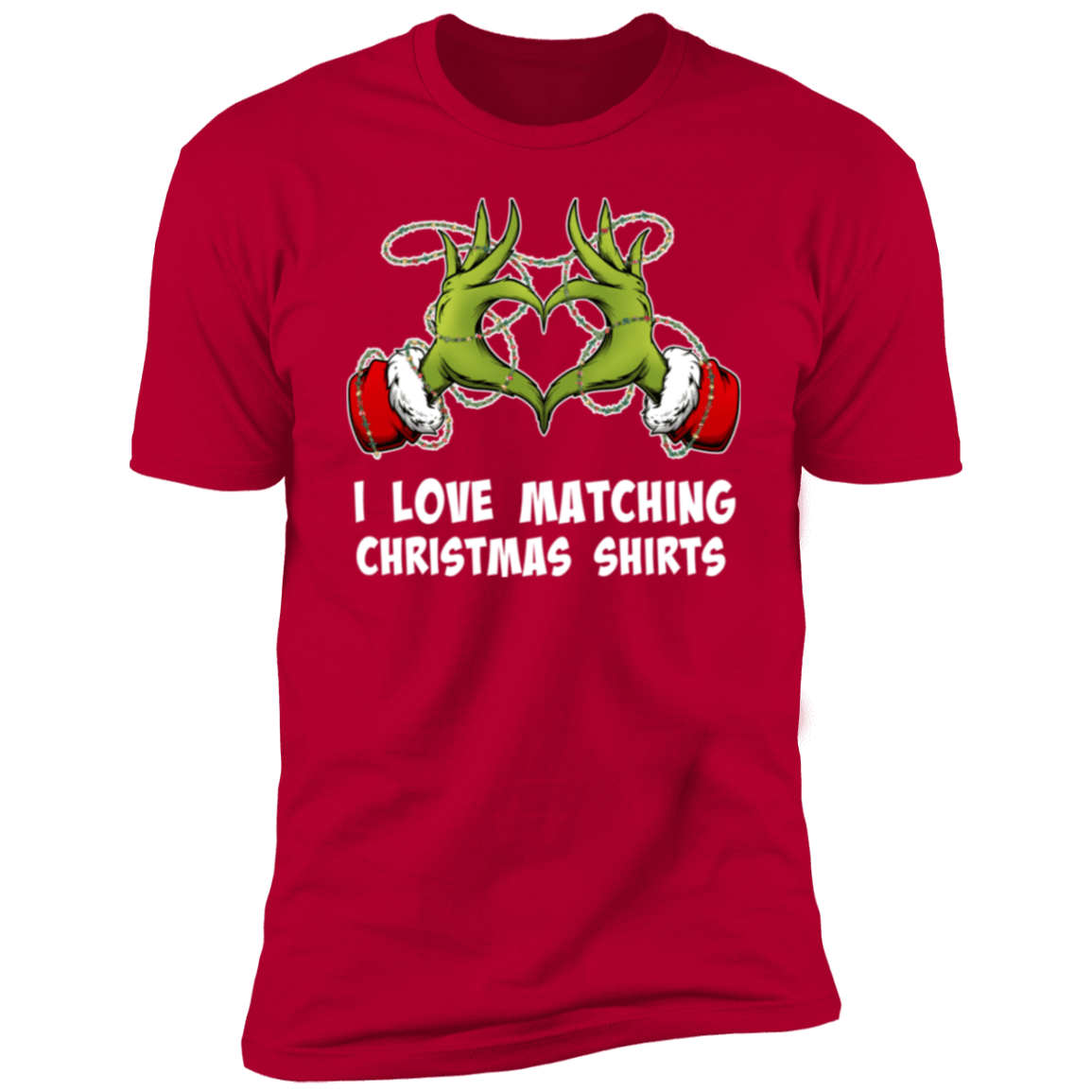 I Love Matching Christmas Shirts But I Don't Bundle