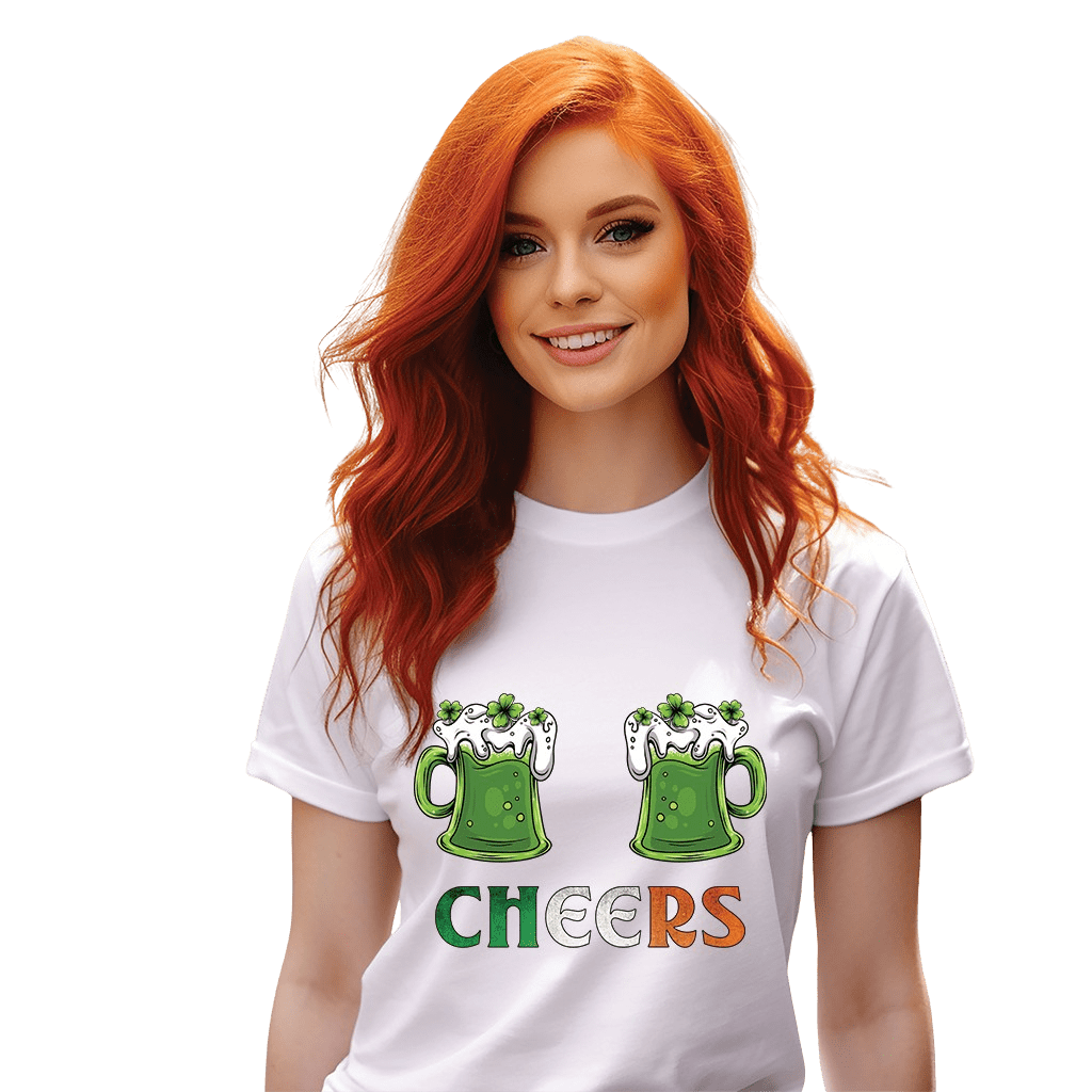 I Love Your Jugs &amp; Cheers White Tees Bundle