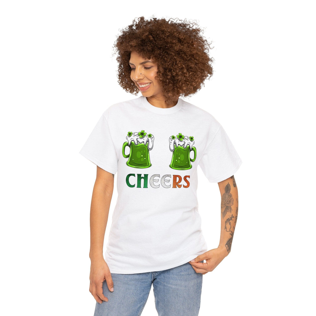 I Love Your Jugs &amp; Cheers White Tees Bundle