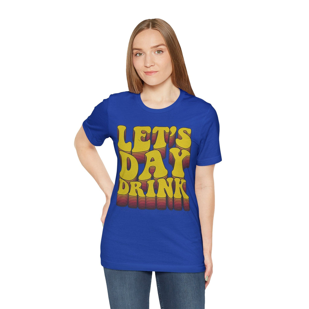 Lets Day Drink Unisex Jersey Short Sleeve Tee