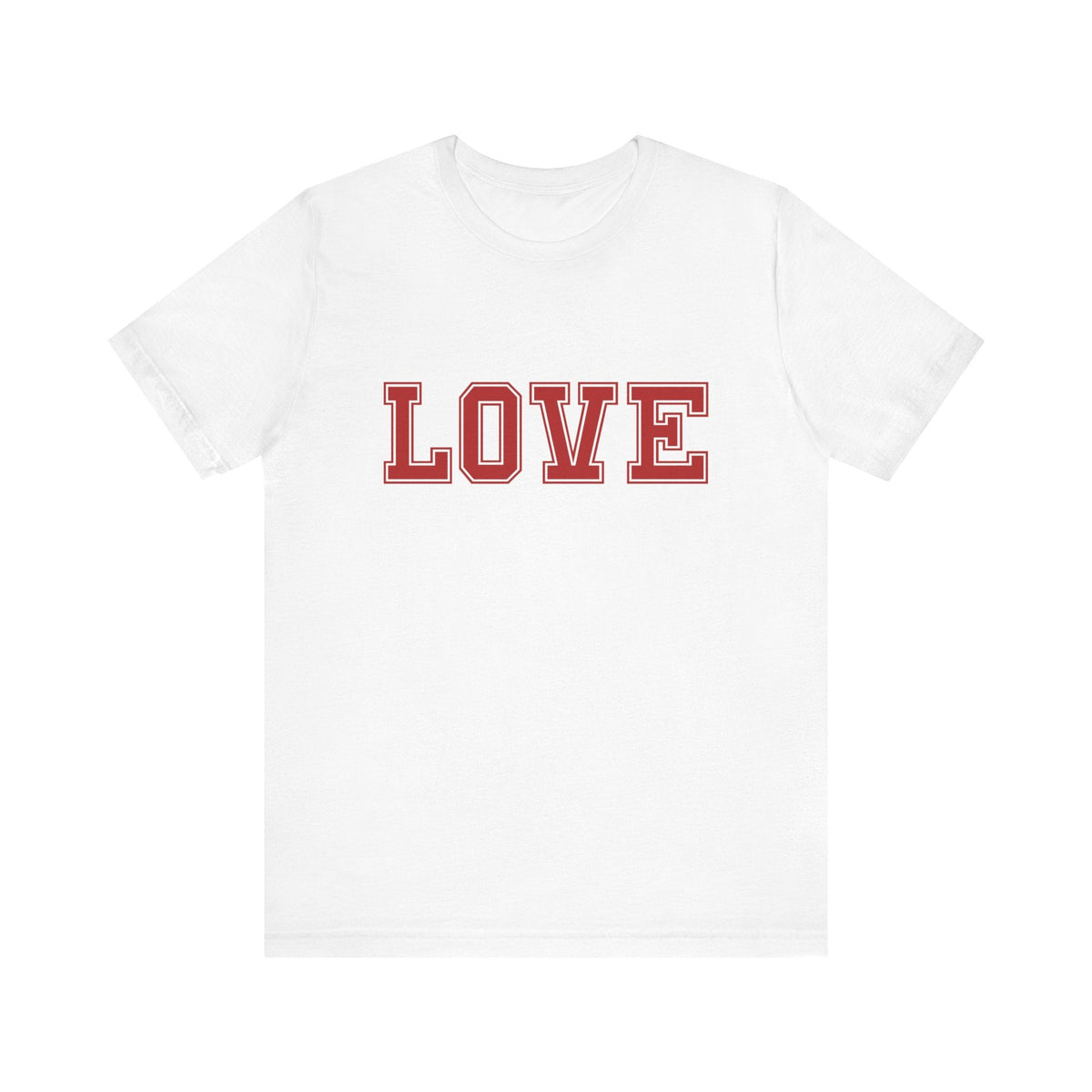 Love | Deluxe White Tee