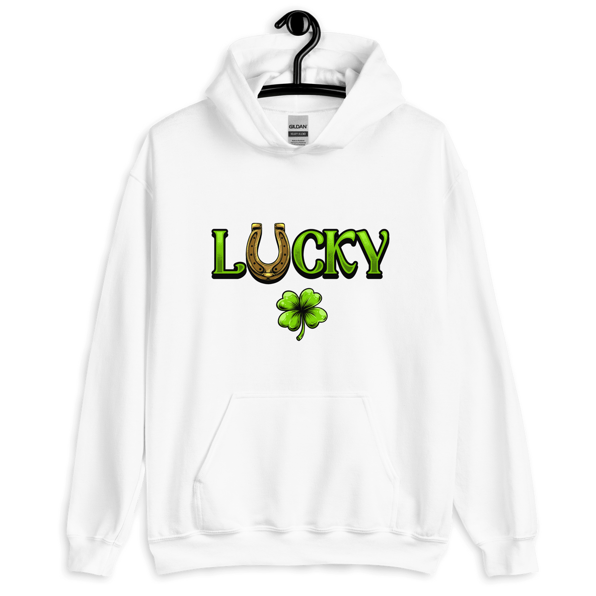 Lucky & Lucky F*ucker St Patricks day Drinking Hoodies