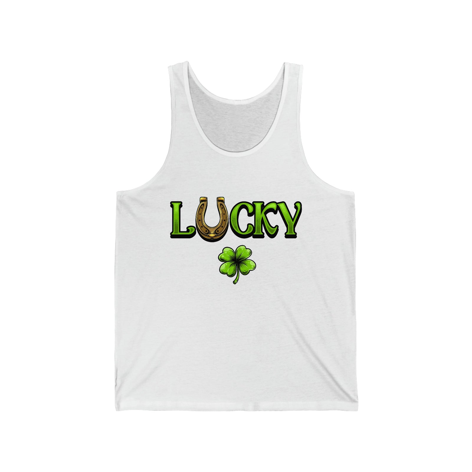 Lucky  Unisex Jersey Tank