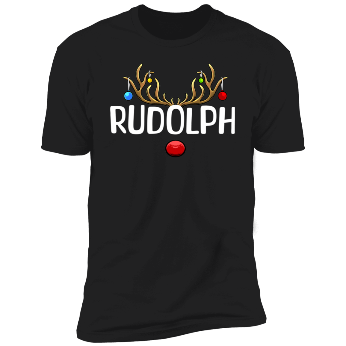 Most Likely to Roast Rudolph & Rudolph Deluxe Couples Tees