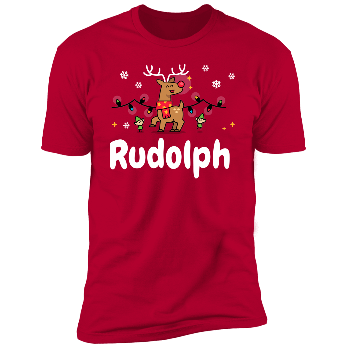 Most Likely To try To Ride Rudolph & Rudolph Red Deluxe Unisex Tees