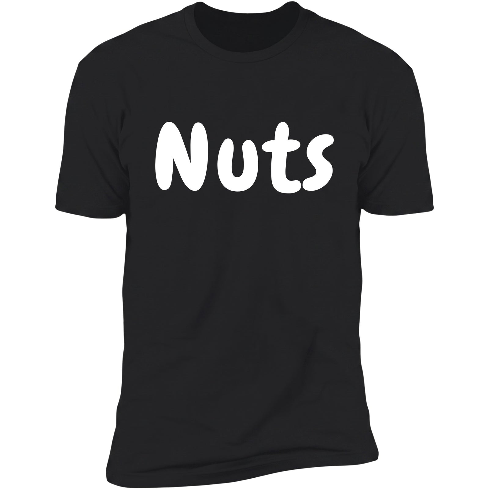 Nuts tee black