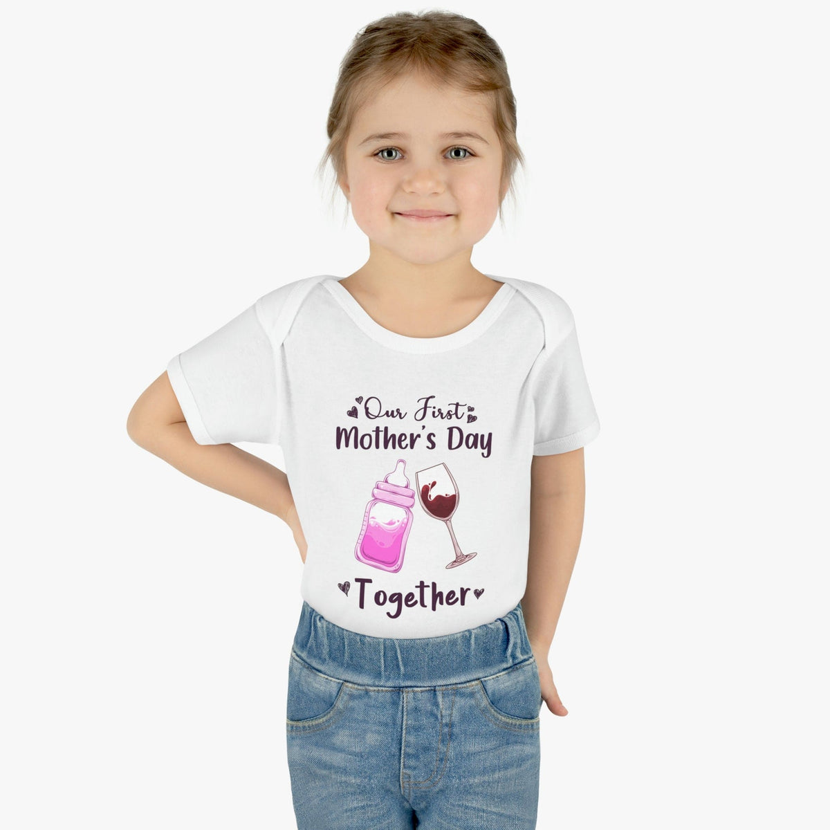 Our first mother's Day Together Infant Baby Bodysuit
