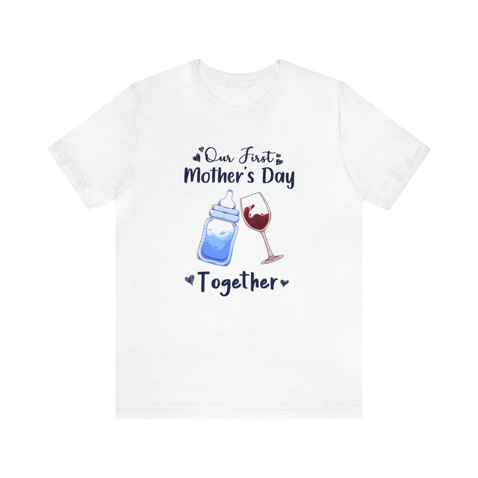Our first mother's Day Together Infant Baby Rib Bodysuit