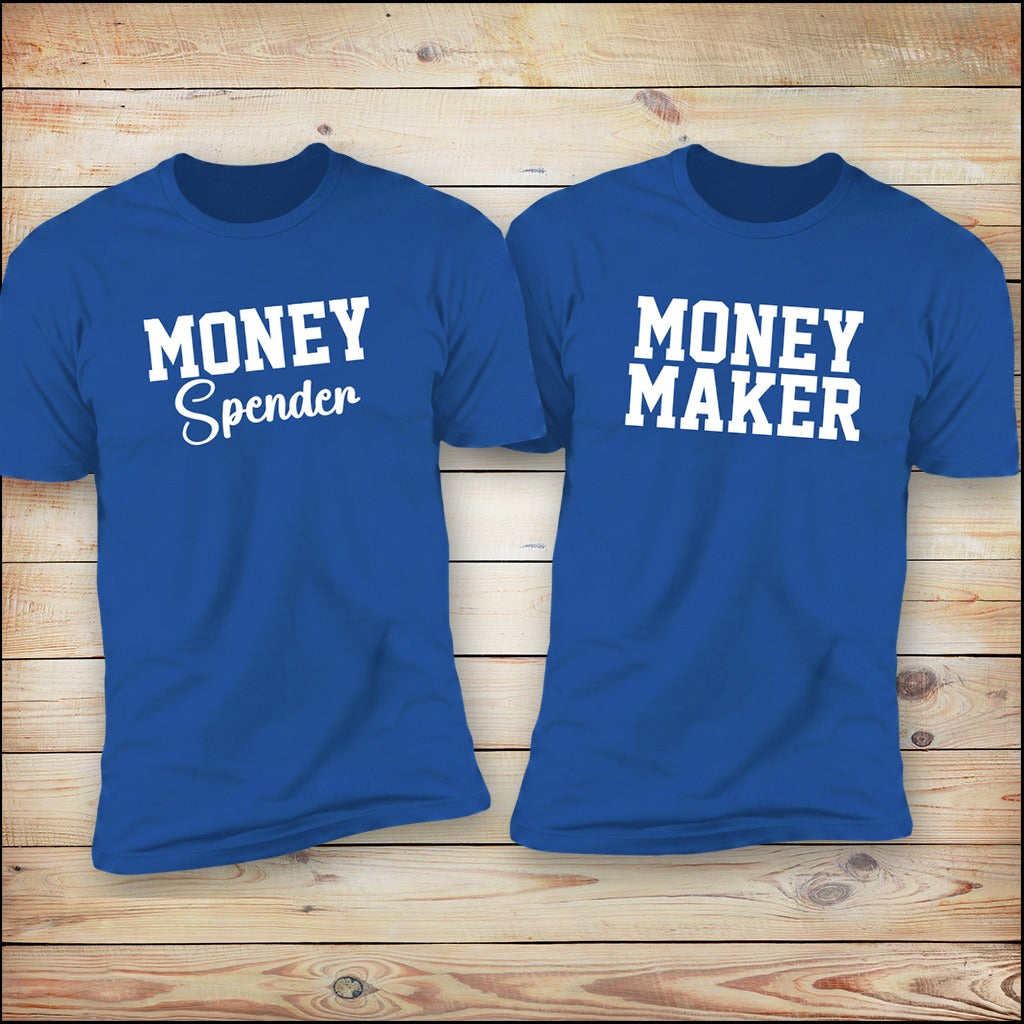 Money Maker matching couples shirts
