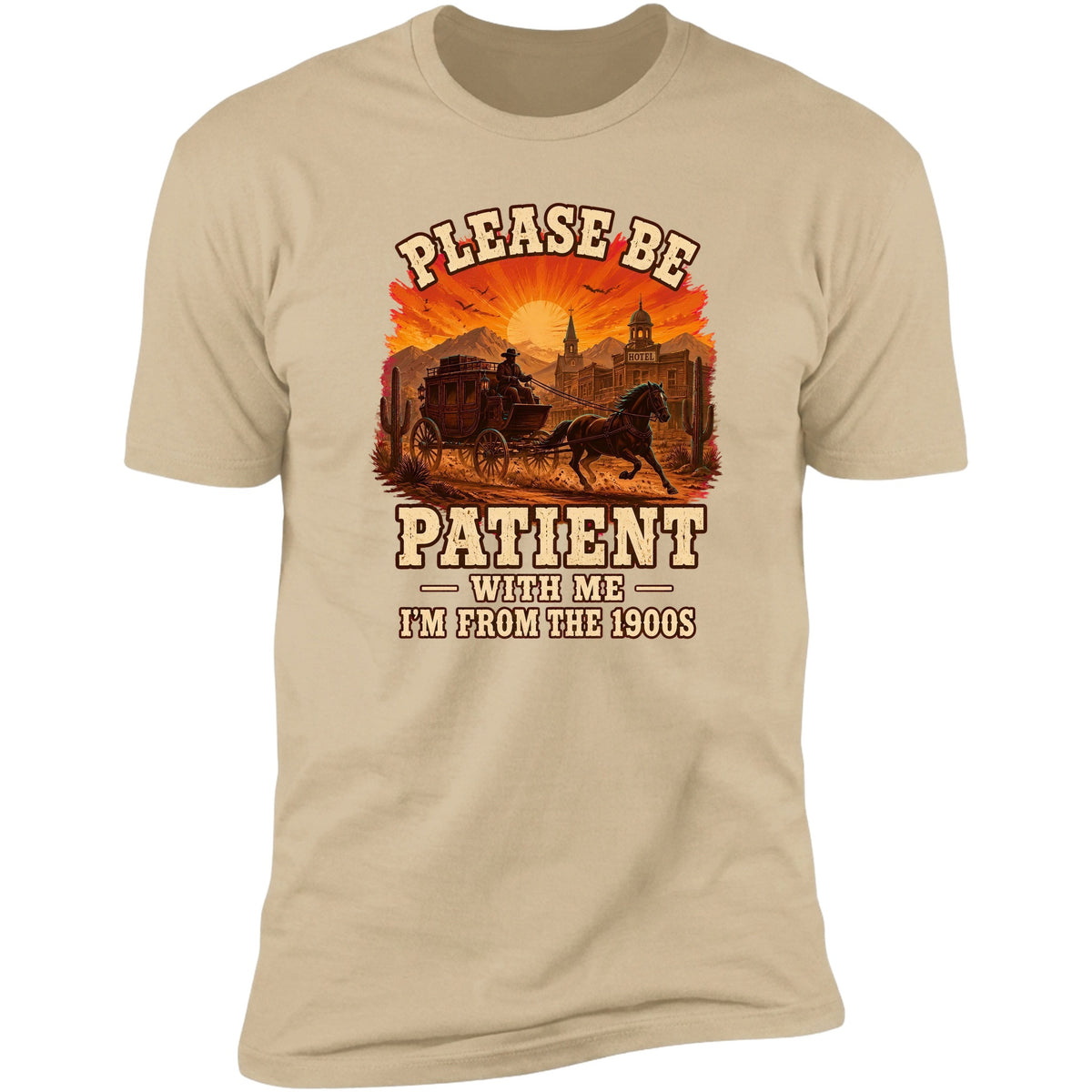 Sand tee front