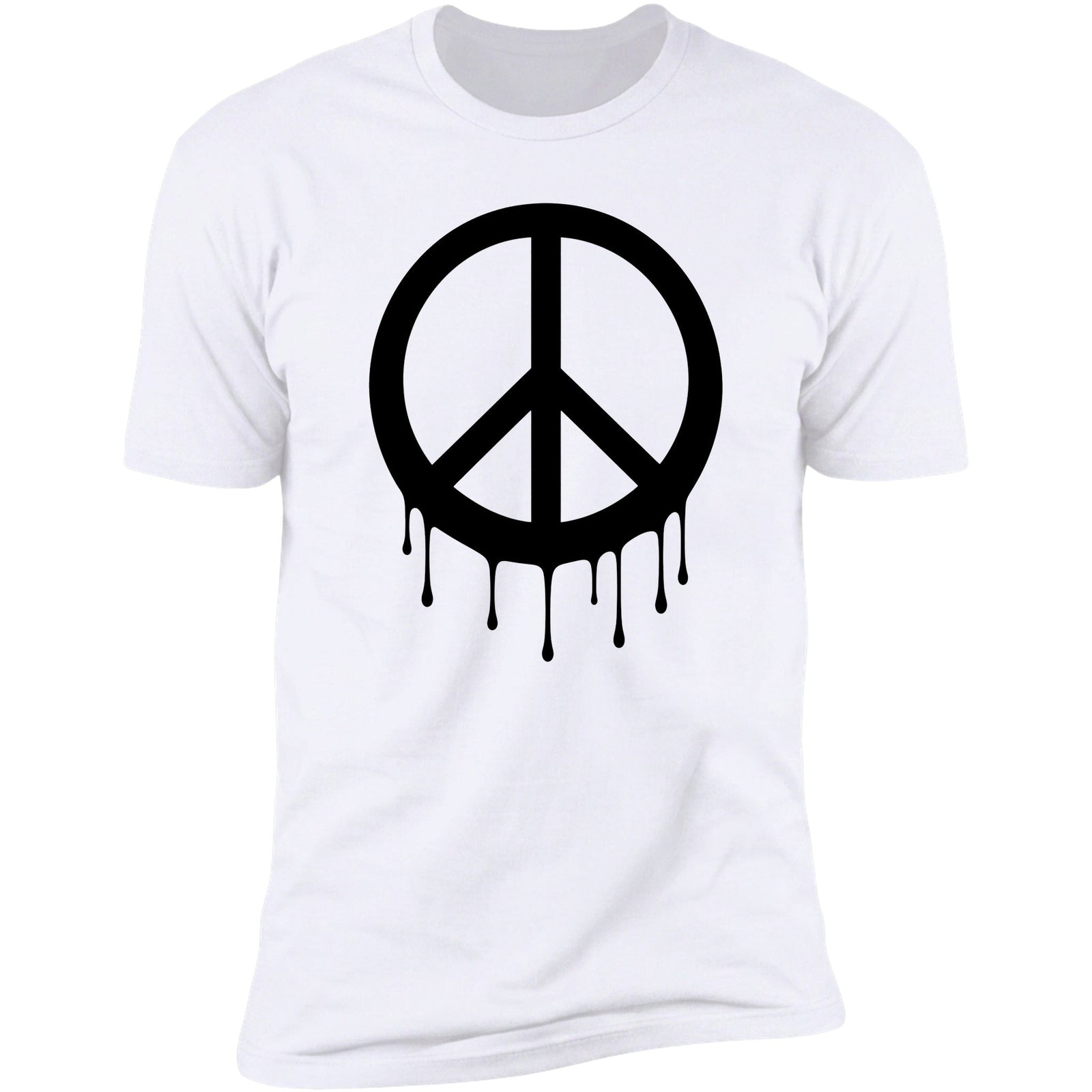 Peace tee white