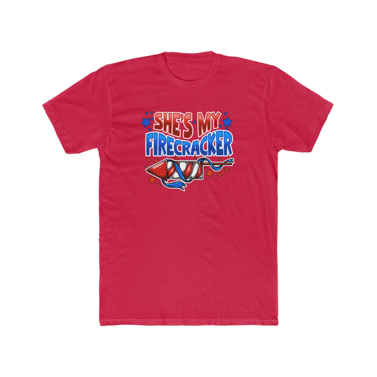 She's My Firecracker Luxury Unisex Tee