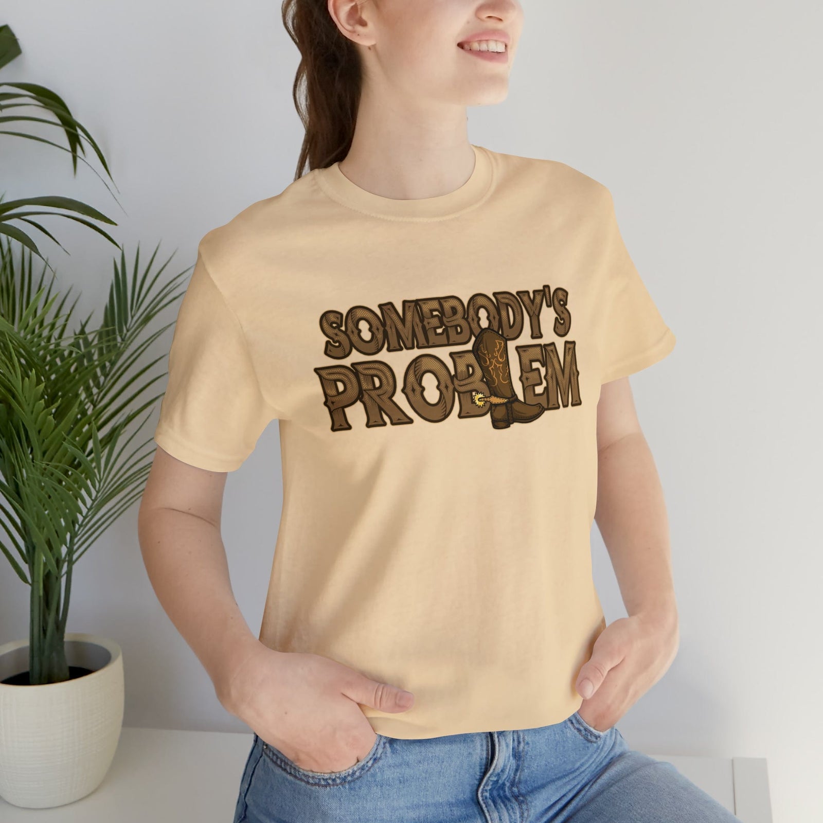 Somebody's Problem Soft Cream Deluxe Tee