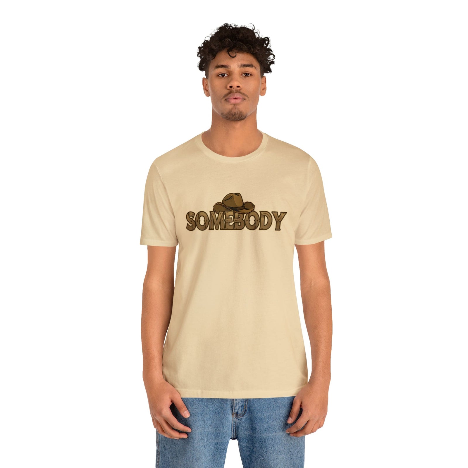 Somebody Soft Cream Deluxe Tee