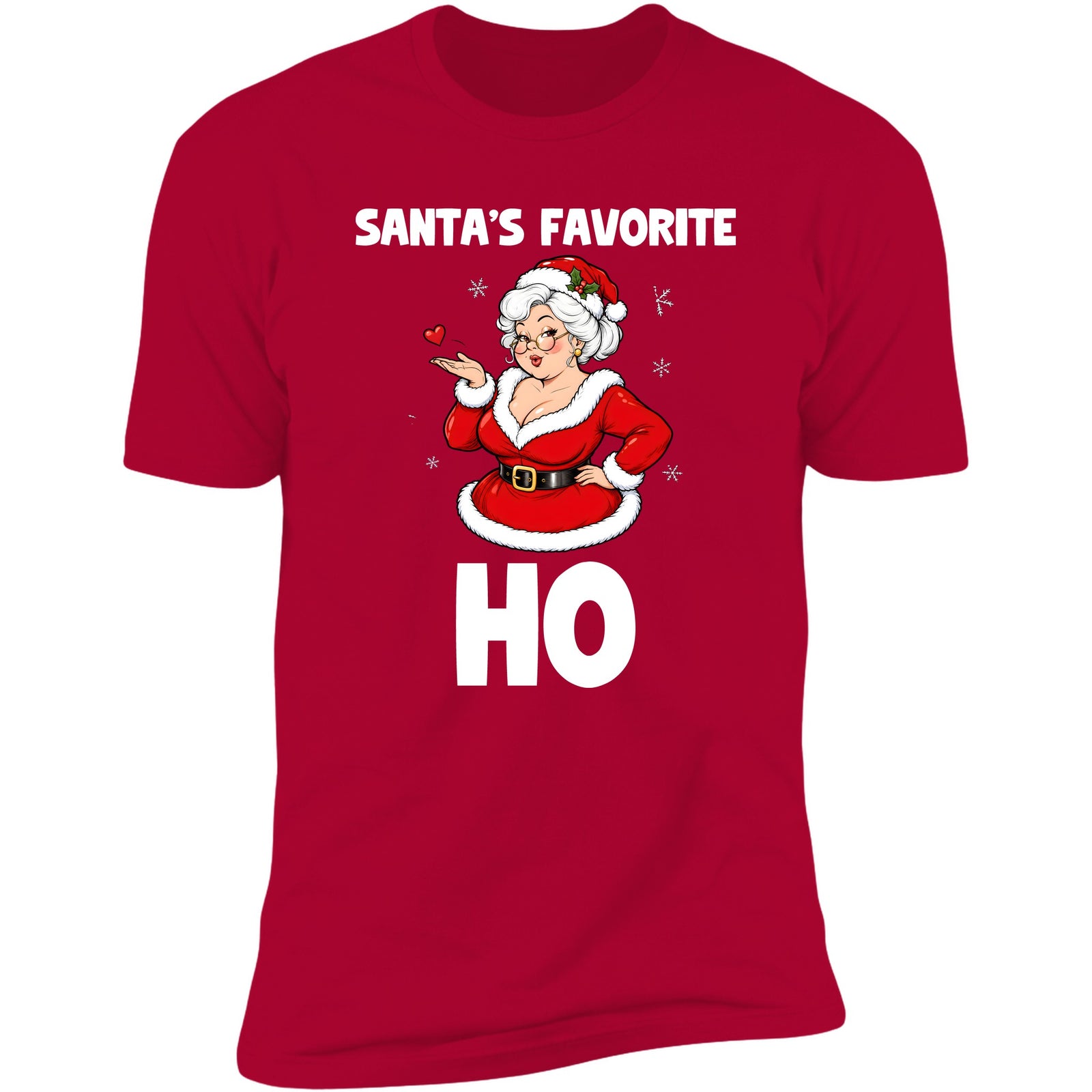 Santa's Favorite Ho Red