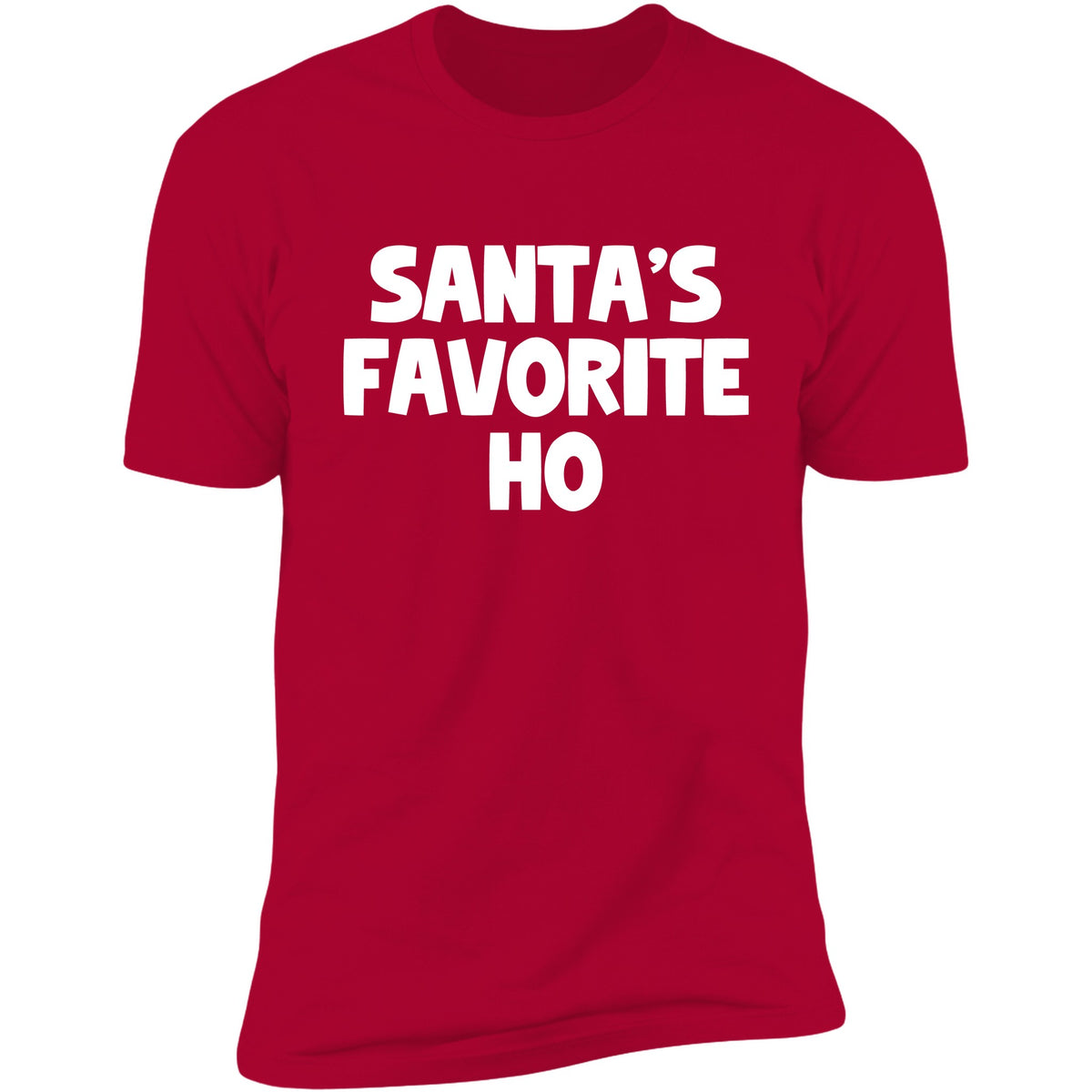 Santa's Favorite Ho Red
