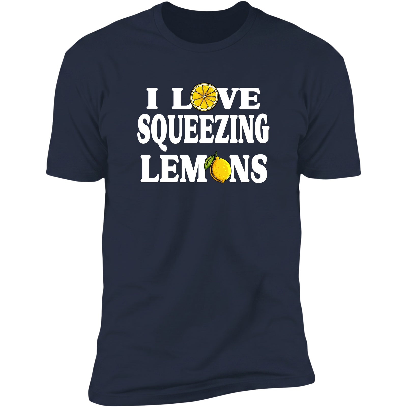 I Love Squeezing Lemons Navy