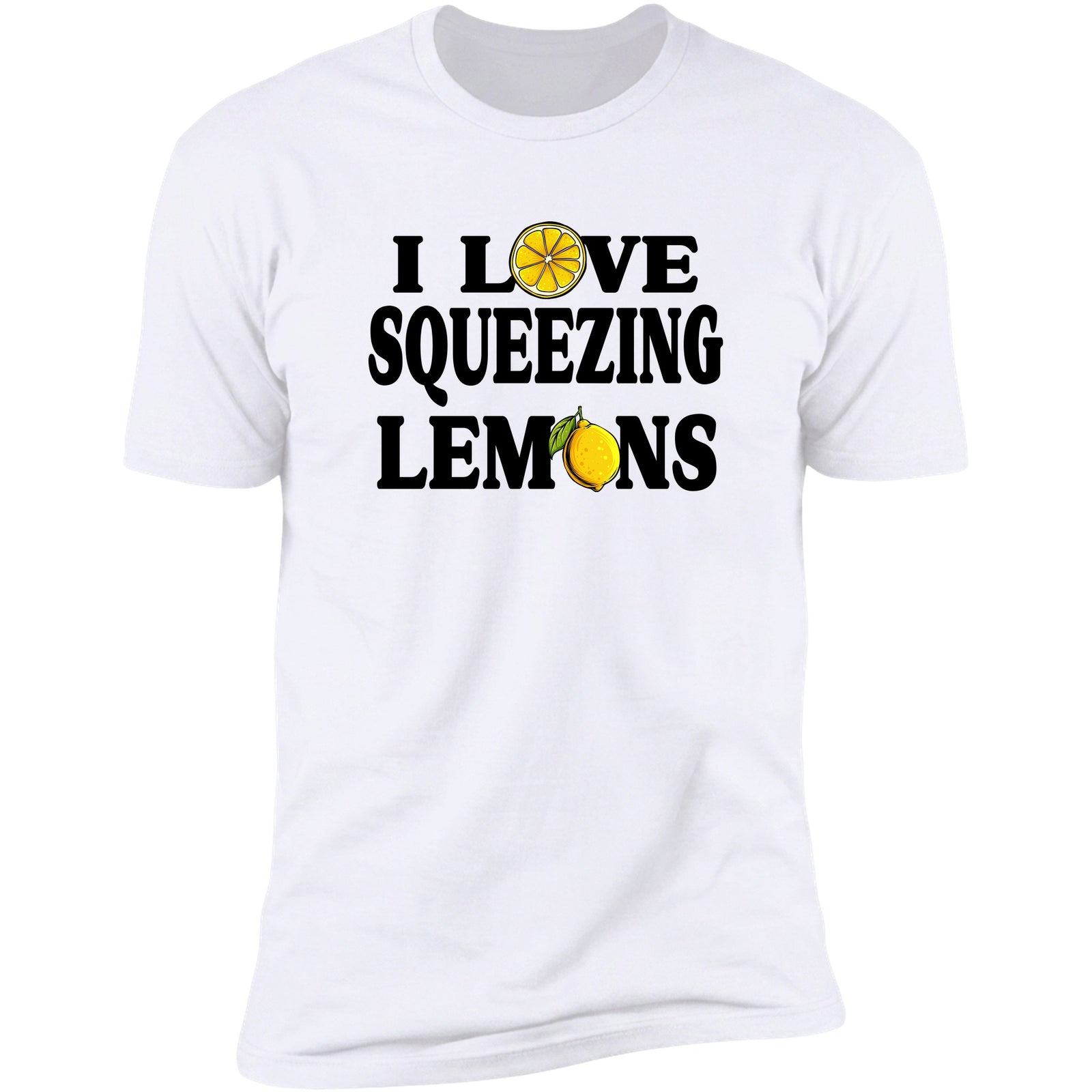 I Love Squeezing Lemons White