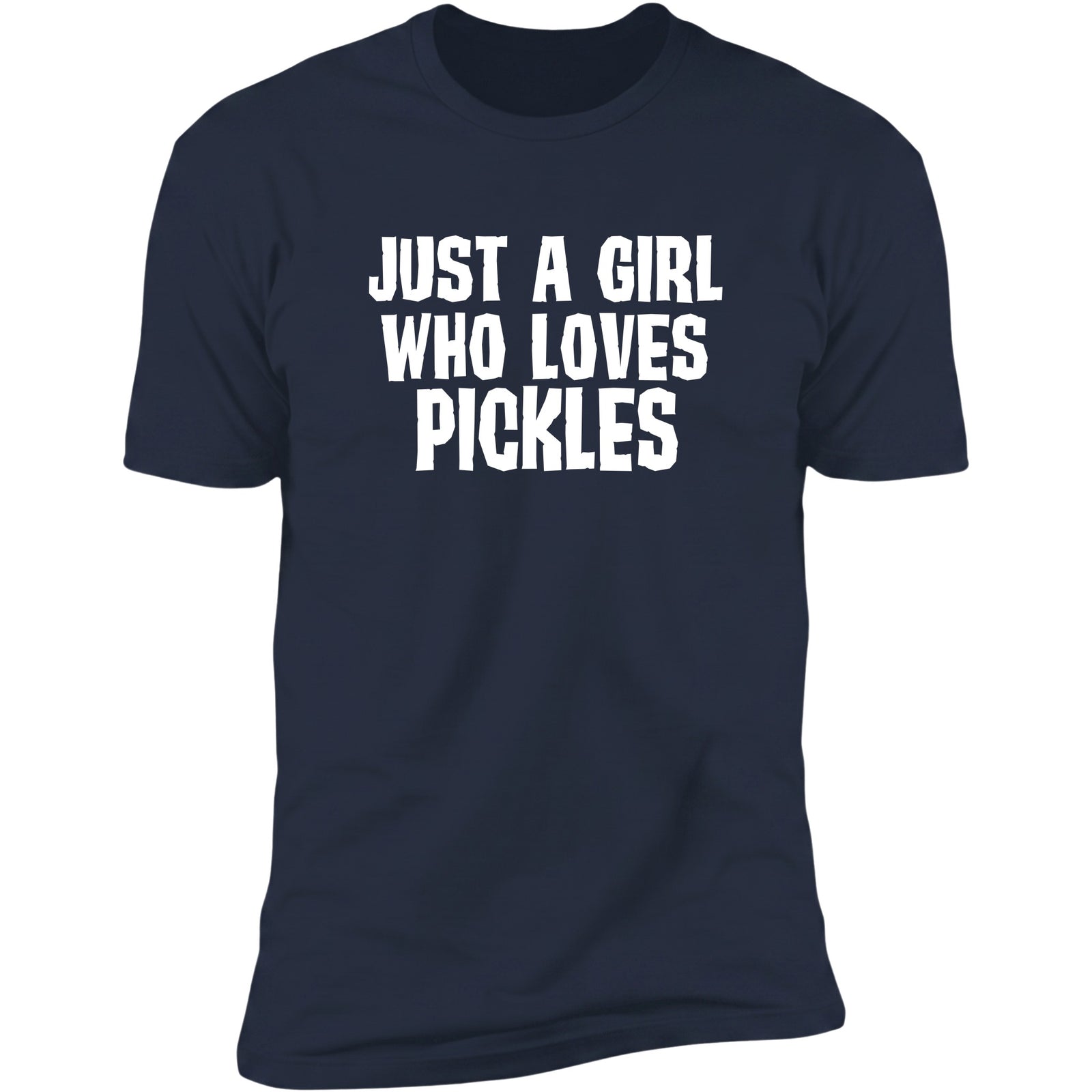 Just A Girl Who Loves Pickles Navy