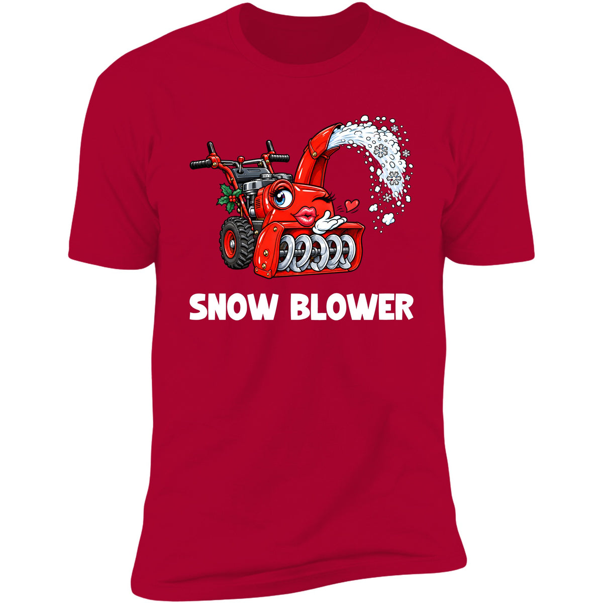 Snow Blower Red